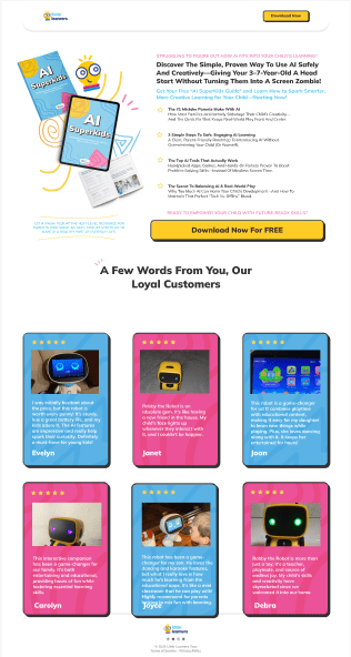 Funnel Lead Gen - AI Superkids